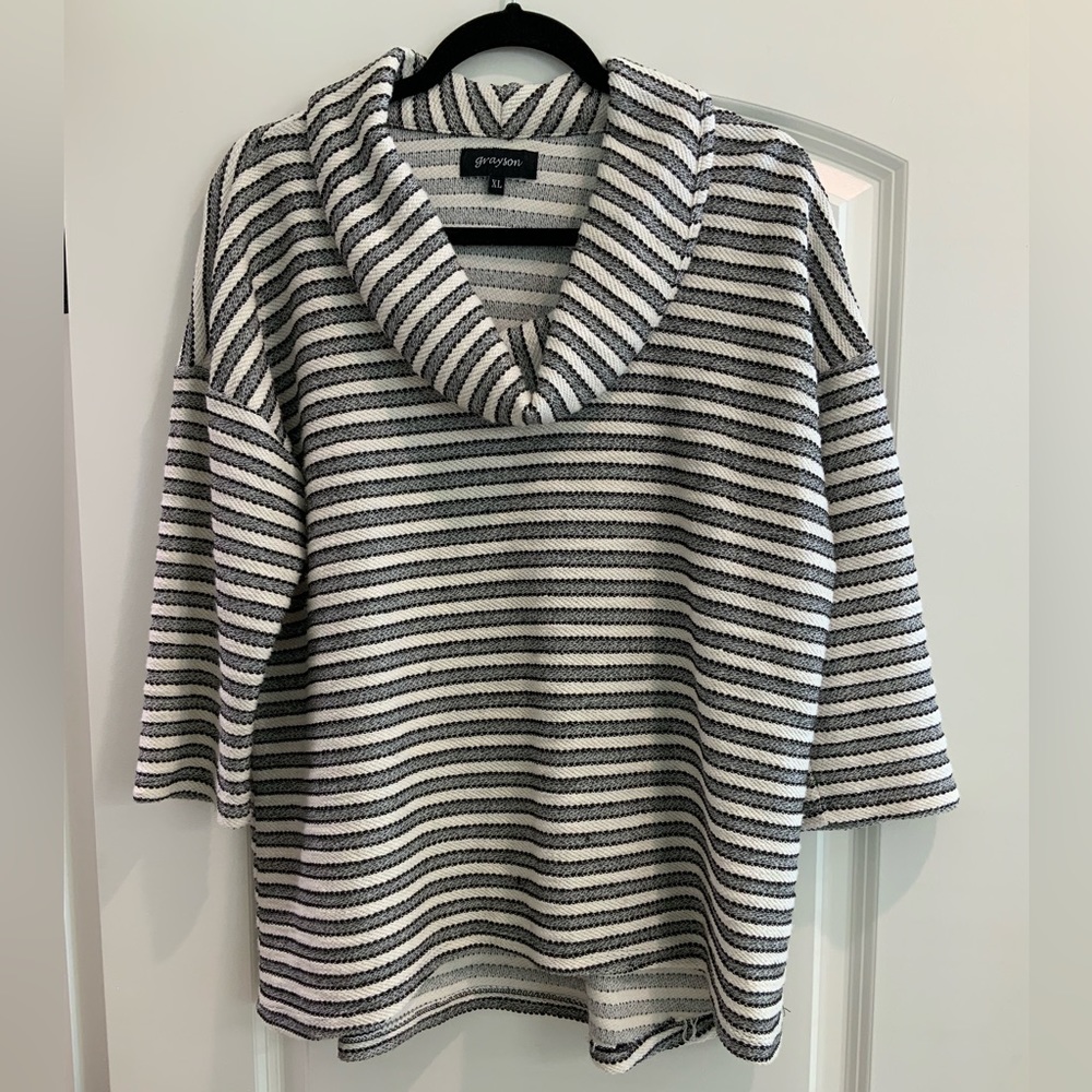 Grayson XL Cowlneck Blouse